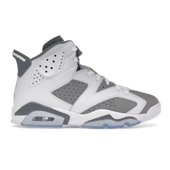 NIKE Air Jordan 6 Retro \'Cool Grey\' Sneakers Size  7 main image 4